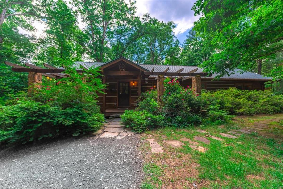 Waterfront Mountain Cabin With Hot Tub Blue Ridge Exterior foto