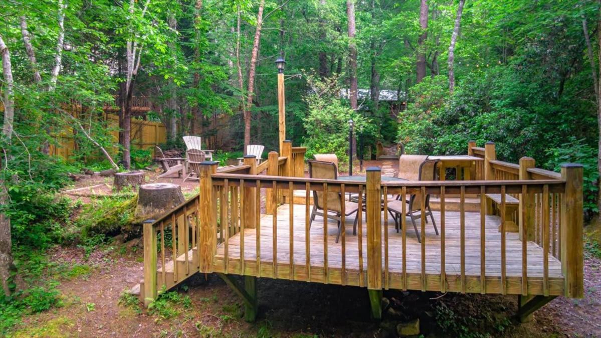 Waterfront Mountain Cabin With Hot Tub Blue Ridge Exterior foto