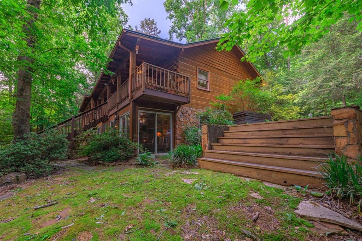 Waterfront Mountain Cabin With Hot Tub Blue Ridge Exterior foto