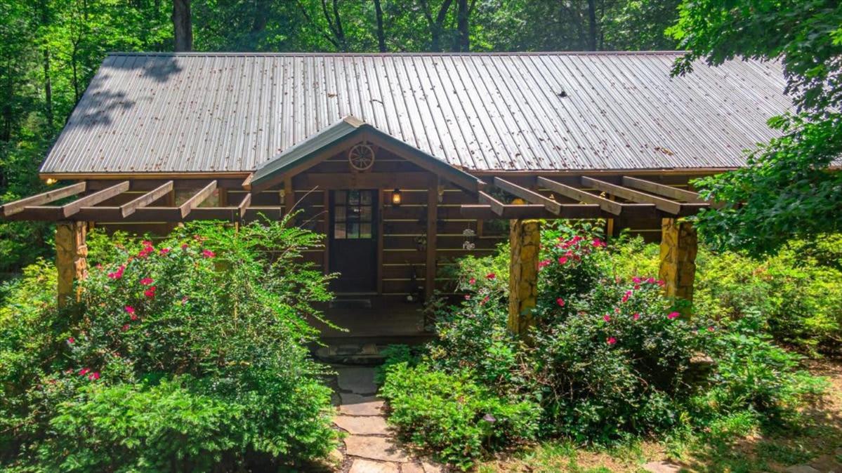 Waterfront Mountain Cabin With Hot Tub Blue Ridge Exterior foto