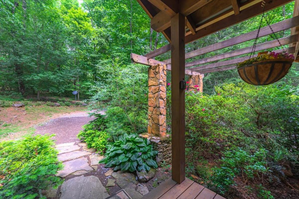 Waterfront Mountain Cabin With Hot Tub Blue Ridge Exterior foto