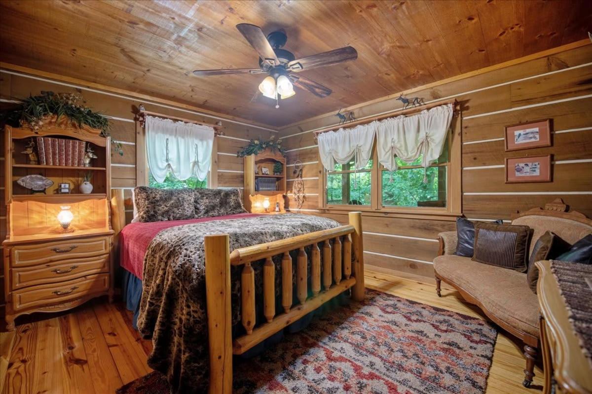 Waterfront Mountain Cabin With Hot Tub Blue Ridge Exterior foto