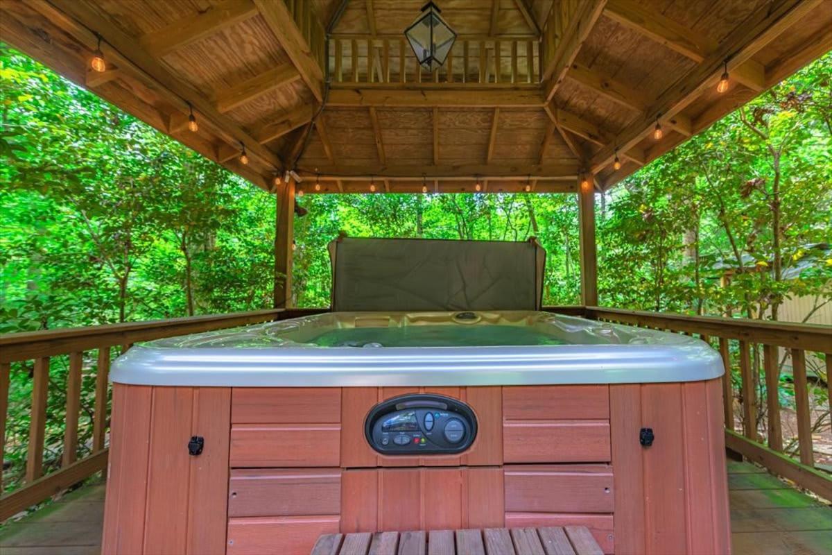 Waterfront Mountain Cabin With Hot Tub Blue Ridge Exterior foto