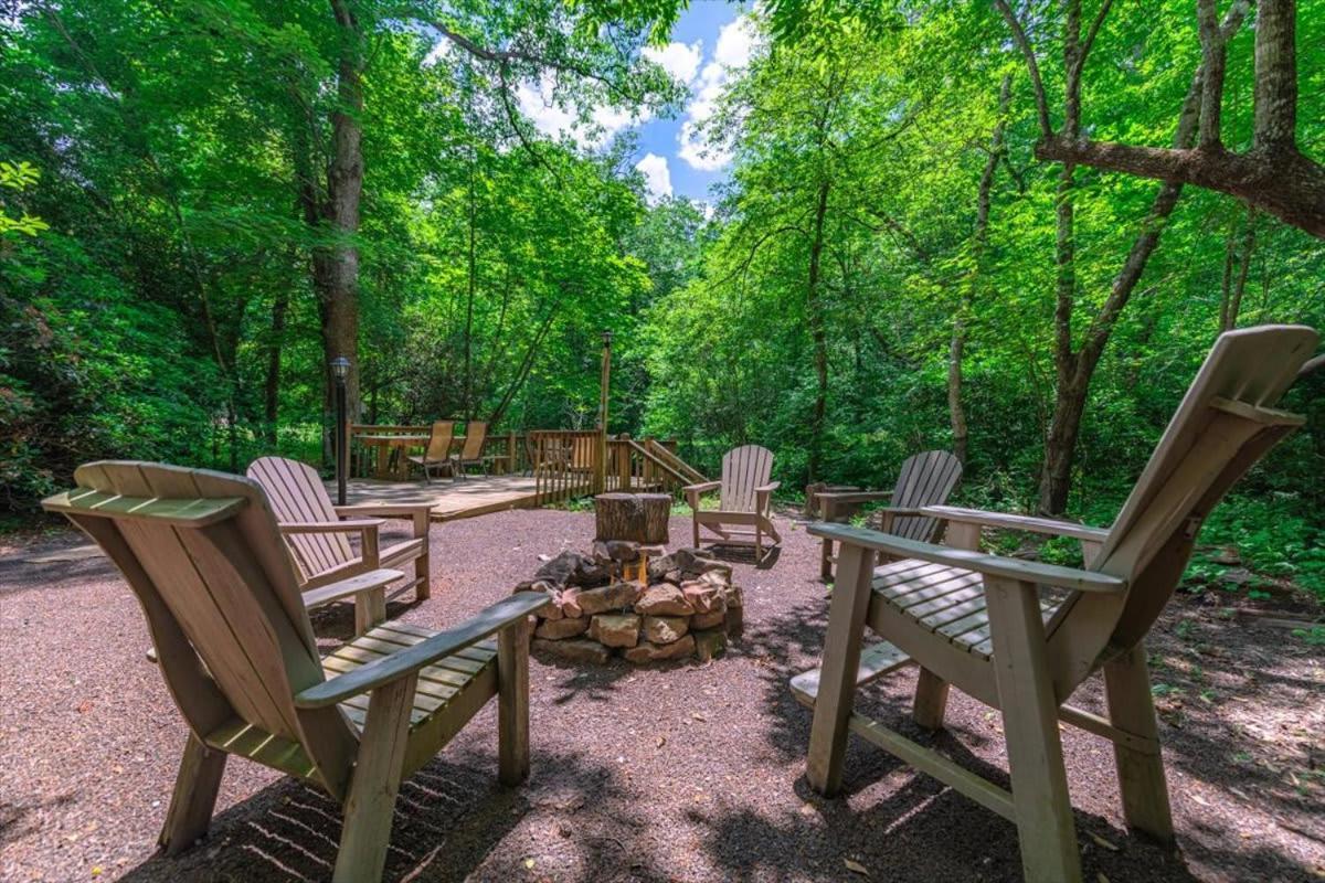 Waterfront Mountain Cabin With Hot Tub Blue Ridge Exterior foto