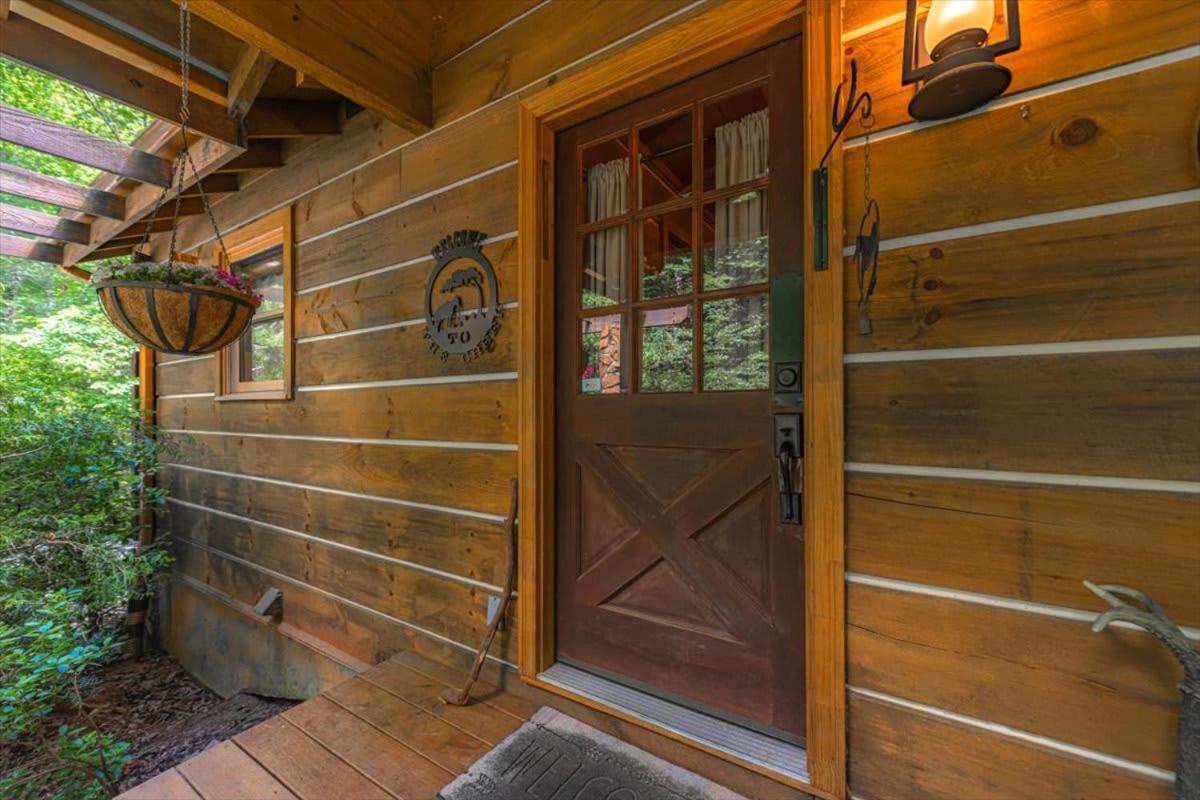 Waterfront Mountain Cabin With Hot Tub Blue Ridge Exterior foto