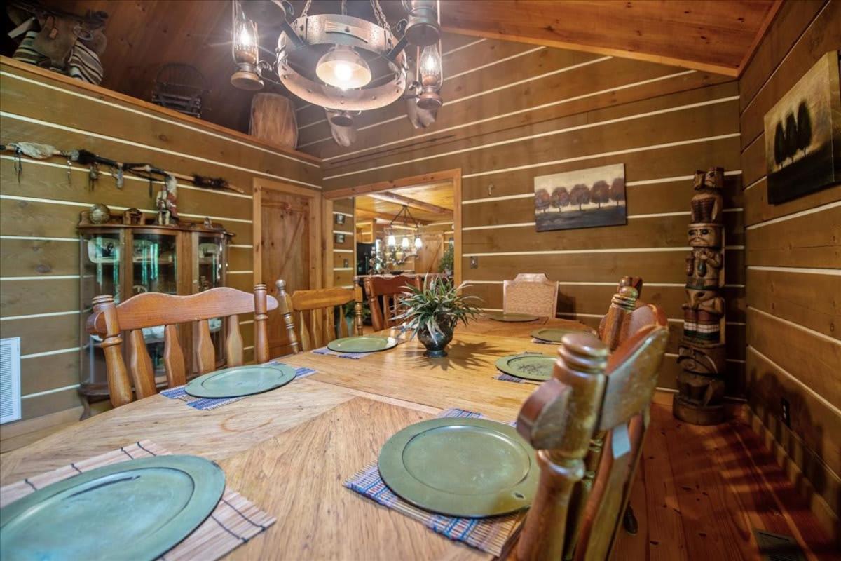 Waterfront Mountain Cabin With Hot Tub Blue Ridge Exterior foto