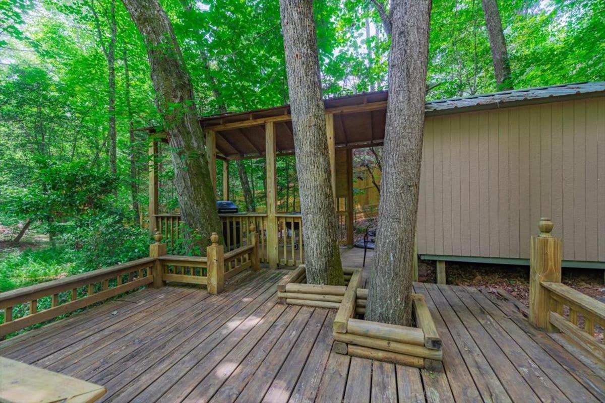 Waterfront Mountain Cabin With Hot Tub Blue Ridge Exterior foto